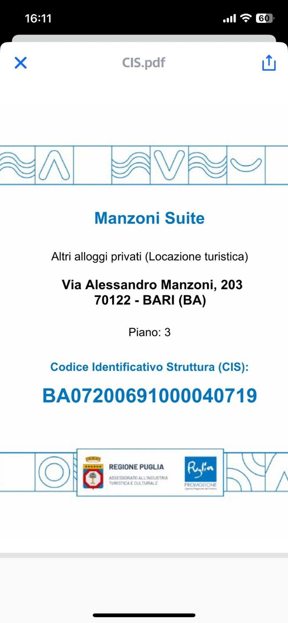 Manzoni Suite Bari Zewnętrze zdjęcie